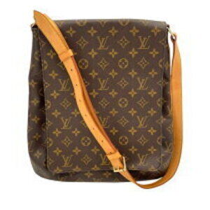 Louis Vuitton Musette Brown Monogram Canvas Shoulder Bag